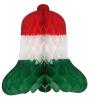 19 Inch Honeycomb Bell Red White Green (12 pcs)